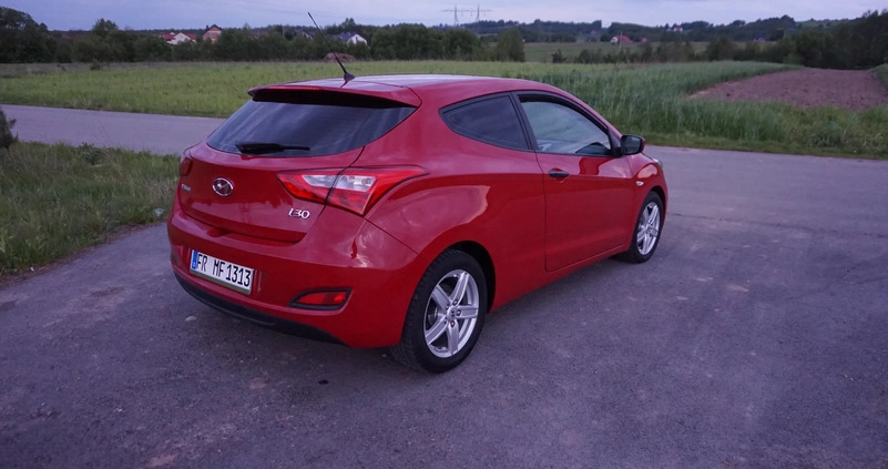 Hyundai I30 cena 26900 przebieg: 140000, rok produkcji 2012 z Zalewo małe 436